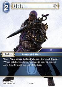 Ninja - Journey of Discovery - Final Fantasy TCG card