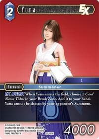 Yuna - Journey of Discovery - Final Fantasy TCG card