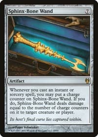 Sphinx-Bone Wand - Duel Decks: Izzet vs. Golgari - Magic: The Gathering card