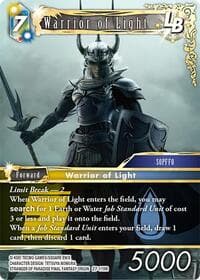 Warrior of Light LB - Journey of Discovery - Final Fantasy TCG card