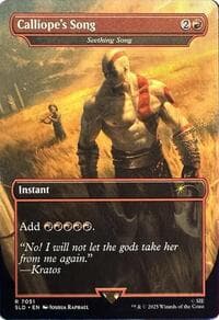Calliope's Song - Seething Song - Secret Lair Drop Series - Magic: The Gathering card
