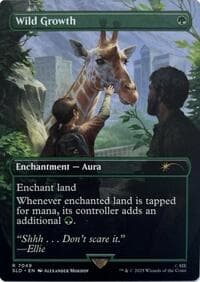 Wild Growth - Secret Lair Drop Series - Magic: The Gathering card
