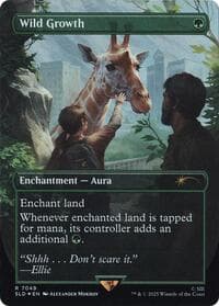 Wild Growth (Rainbow Foil) - Secret Lair Drop Series - Magic: The Gathering card