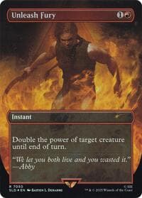 Unleash Fury (Rainbow Foil) - Secret Lair Drop Series - Magic: The Gathering card