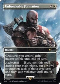 Unbreakable Formation (7052) - Secret Lair Drop Series - Magic: The Gathering card