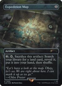 Expedition Map (Rainbow Foil) - Secret Lair Drop Series - Magic: The Gathering card