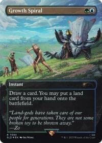 Growth Spiral (7054) (Rainbow Foil) - Secret Lair Drop Series - Magic: The Gathering card