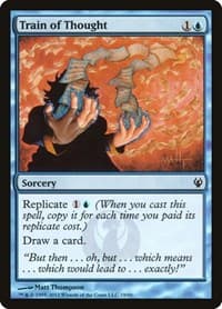 Train of Thought - Duel Decks: Izzet vs. Golgari - Magic: The Gathering card