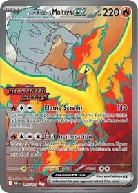 Team Rocket's Moltres ex - 208/182 (Destined Rivals Stamp) - Miscellaneous Cards & Products - Pokemon card