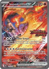 Team Rocket's Moltres ex - 229/182 (Destined Rivals Stamp) - Miscellaneous Cards & Products - Pokemon card