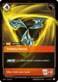 Trinity Force - Spiritforged - Riftbound: League of Legends Trading Card Game card