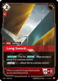 Long Sword - Spiritforged - Riftbound: League of Legends Trading Card Game card