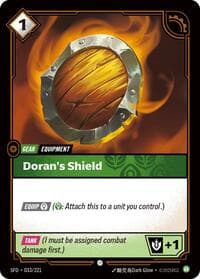 Doran's Shield - Spiritforged - Riftbound: League of Legends Trading Card Game card