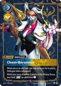 Renata Glasc, Chem-Baroness - Spiritforged - Riftbound: League of Legends Trading Card Game card