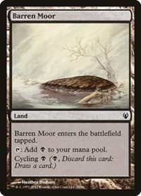 Barren Moor - Duel Decks: Izzet vs. Golgari - Magic: The Gathering card