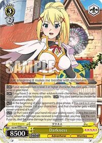 Darkness - KONOSUBA -God’s blessing on this wonderful world! Re:Edit - Weiss Schwarz card