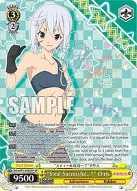 "Steal Successful...?" Chris (SP) - KONOSUBA -God’s blessing on this wonderful world! Re:Edit - Weiss Schwarz card