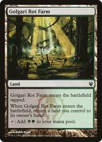 Golgari Rot Farm - Duel Decks: Izzet vs. Golgari - Magic: The Gathering card