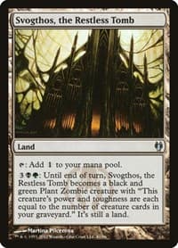 Svogthos, the Restless Tomb - Duel Decks: Izzet vs. Golgari - Magic: The Gathering card