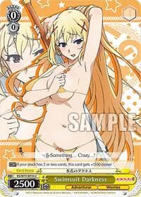 Swimsuit Darkness - KONOSUBA -God’s blessing on this wonderful world! Re:Edit - Weiss Schwarz card