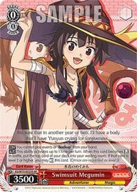 Swimsuit Megumin (SR) - KONOSUBA -God’s blessing on this wonderful world! Re:Edit - Weiss Schwarz card
