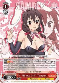 "Bunny Girl" Yunyun - KONOSUBA -God’s blessing on this wonderful world! Re:Edit - Weiss Schwarz card