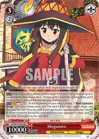Megumin - KONOSUBA -God’s blessing on this wonderful world! Re:Edit - Weiss Schwarz card