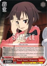 "Board Game" Megumin - KONOSUBA -God’s blessing on this wonderful world! Re:Edit - Weiss Schwarz card