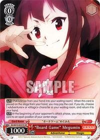 "Board Game" Megumin (SR) - KONOSUBA -God’s blessing on this wonderful world! Re:Edit - Weiss Schwarz card
