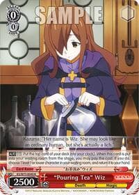 "Pouring Tea" Wiz - KONOSUBA -God’s blessing on this wonderful world! Re:Edit - Weiss Schwarz card