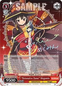 "Detonative Dame" Megumin (SP) - KONOSUBA -God’s blessing on this wonderful world! Re:Edit - Weiss Schwarz card