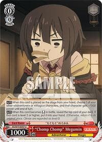 "Chomp Chomp" Megumin - KONOSUBA -God’s blessing on this wonderful world! Re:Edit - Weiss Schwarz card