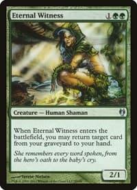 Eternal Witness - Duel Decks: Izzet vs. Golgari - Magic: The Gathering card