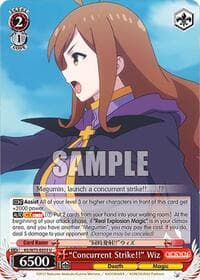 "Concurrent Strike!!" Wiz - KONOSUBA -God’s blessing on this wonderful world! Re:Edit - Weiss Schwarz card
