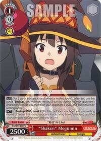 "Shaken" Megumin - KONOSUBA -God’s blessing on this wonderful world! Re:Edit - Weiss Schwarz card