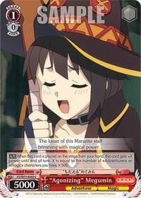 "Agonizing" Megumin - KONOSUBA -God’s blessing on this wonderful world! Re:Edit - Weiss Schwarz card