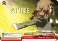 Light of Saber! - KONOSUBA -God’s blessing on this wonderful world! Re:Edit - Weiss Schwarz card