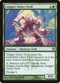 Golgari Grave-Troll - Duel Decks: Izzet vs. Golgari - Magic: The Gathering card