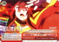 New Explosion Magic (RRR) - KONOSUBA -God’s blessing on this wonderful world! Re:Edit - Weiss Schwarz card