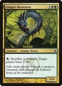 Golgari Rotwurm - Duel Decks: Izzet vs. Golgari - Magic: The Gathering card