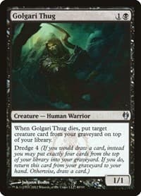 Golgari Thug - Duel Decks: Izzet vs. Golgari - Magic: The Gathering card