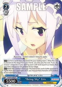 "Being Shy" Eris - KONOSUBA -God’s blessing on this wonderful world! Re:Edit - Weiss Schwarz card