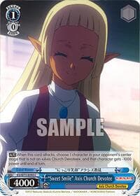 "Sweet Smile" Axis Church Devotee - KONOSUBA -God’s blessing on this wonderful world! Re:Edit - Weiss Schwarz card