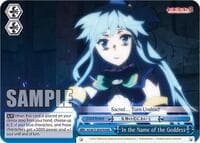 In the Name of the Goddess (RRR) - KONOSUBA -God’s blessing on this wonderful world! Re:Edit - Weiss Schwarz card