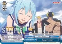 Resurrection - KONOSUBA -God’s blessing on this wonderful world! Re:Edit - Weiss Schwarz card