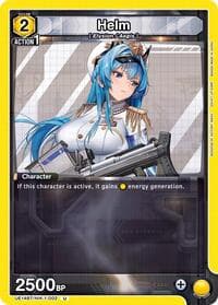 Helm - UE14BT: GODDESS OF VICTORY: NIKKE - Union Arena card