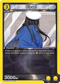Diesel - UE14BT: GODDESS OF VICTORY: NIKKE - Union Arena card