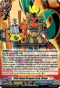 Fifth Omni Dragon Lord, Drum - DZ-TB01: Future Card Buddyfight - Cardfight Vanguard card