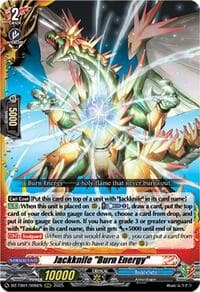 Jackknife "Burn Energy" - DZ-TB01: Future Card Buddyfight - Cardfight Vanguard card