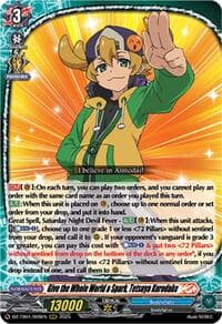 Give the Whole World a Spark, Tetsuya Kurodake - DZ-TB01: Future Card Buddyfight - Cardfight Vanguard card